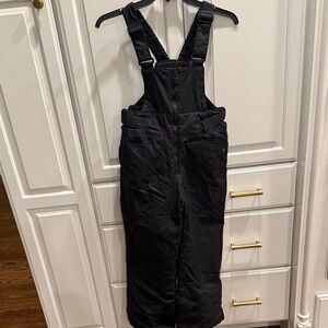 Columbia Kids Black Bib Ski Pant, size 10/12